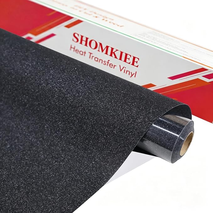 Glitter Black HTV by SHOMKIEE