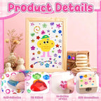 2078PCS Gem Stickers Large Rhinestone Stickers Self Adhesive Acrylic Gems DIY - Image 4