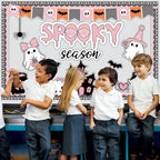 Halloween Ghost & Pumpkin Paper Cutouts - Image 6