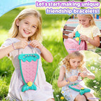 Euclidean Cube 2-in-1 Friendship Bracelet Making Kit, Arts and Crafts - Image 6