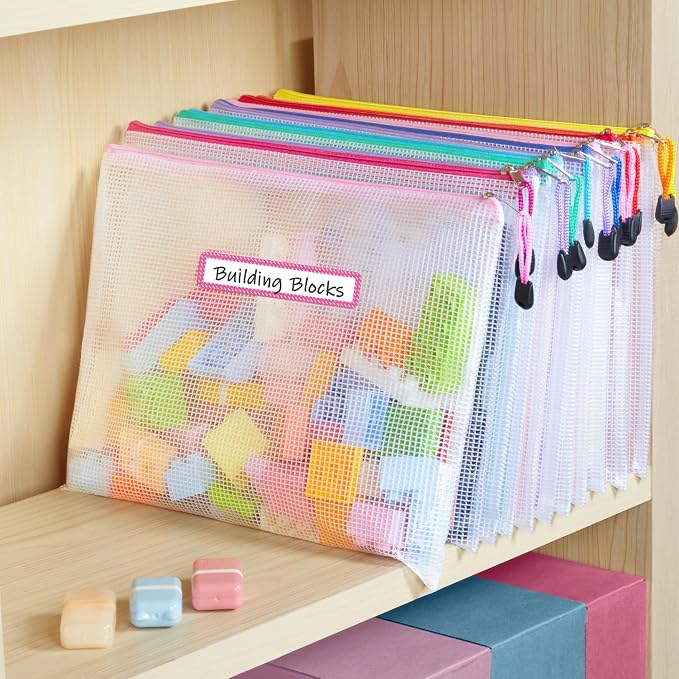 Sooez 36 Pack Mesh Zipper Pouch - Image 7