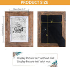 Califortree Rustic Brown 5x7 Picture Frame - Image 5