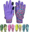 Thorn Proof&Puncture Resistant Gardening Gloves with Grip,Garden Gloves for Women, Leather Work Gloves,Gifts