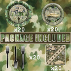 Army Party Decorations Set - Image 2