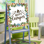 FYSUIMU 65.6 Ft Camping Hiking Bulletin Board Border Back to School Tent Fire - Image 6