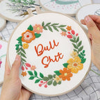 Louise Maelys Funny Flower Wreath Embroidery Kit - Image 5