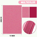 10 Pack Glitter Foam Sheets Craft 8 x 12 inch | Sparkles Foam Paper - Image 2