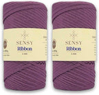 2 Skeins of Sensy Premium 4mm by SSENSY