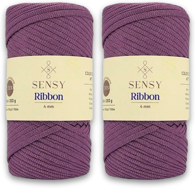 2 Skeins of Sensy Premium 4mm by SSENSY