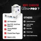 Ultra Pro Card Pages for Binders – 9 Pocket Trading Card Binder Pages – Silver - Image 8