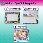 PURPLE LADYBUG Decorate Your Own Picture Frame Craft Kit - Image 3
