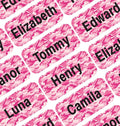 Personalized Name Labels for Kids – 60 Waterproof Peel-and-Stick Labels for by GILBIN