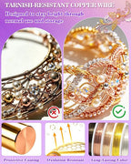 FIVEIZERO 6 Rolls Colored Copper Wire - Image 3