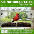 WENMIXER Window Bird Feeder - Image 2