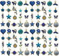 WOCRAFT 40pcs 20 pairs Assorted Enamel Bracelet Charms by WOCRAFT