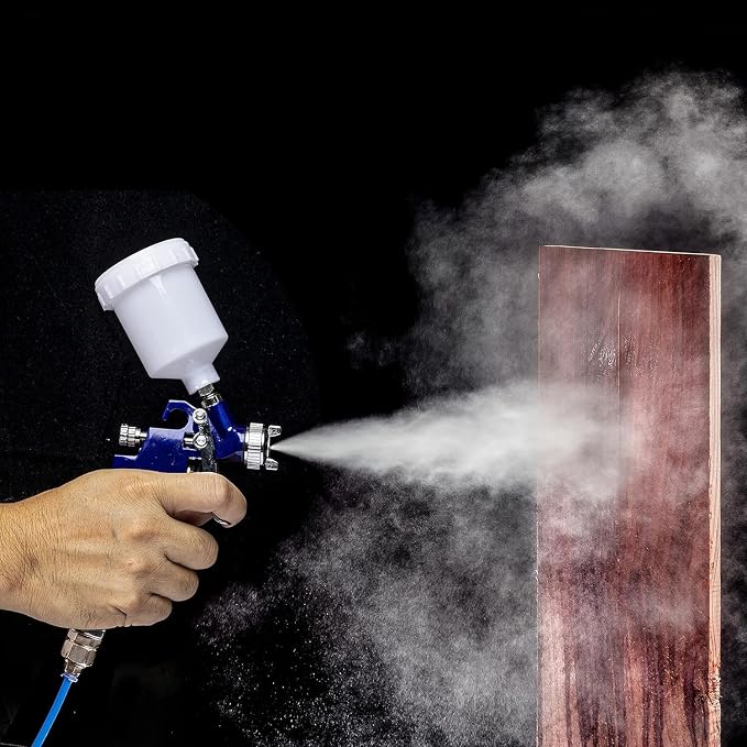 NEIKO 31207A HVLP Mini Gravity Feed Air Spray Paint Gun | 1.0 mm Nozzle Size | - Image 8