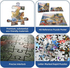 Sunset Lake Cabin Puzzles for Adults 1000 Pieces, Challenging Jigsaw Puzzles - Image 7