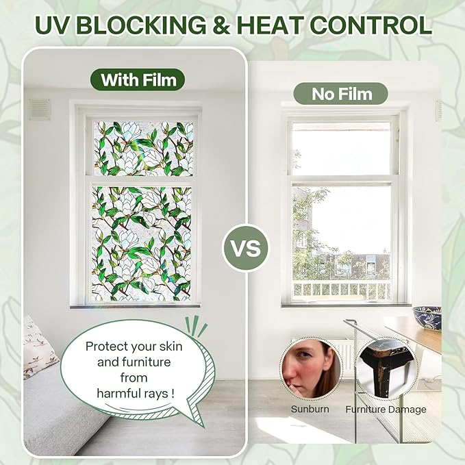 Stained Glass Window Film UV Resistant Window Privacy Film - Image 4