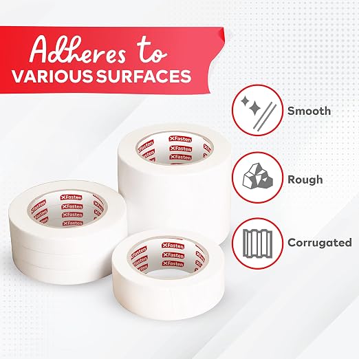 XFasten Double Sided Tape, Removable and Residue-Free, 2-Inch x 30 Yards - Image 8