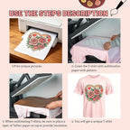 Joyclub 5 PCS Unisex Sublimation Blanks Bulk Polyester T Shirts - Image 5