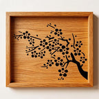 TIAMECH A4 Reusable Cherry Blossom Stencil - Image 7