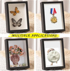 5x7 Small Shadow Box Frame Display Case, Display Case Box - Image 5