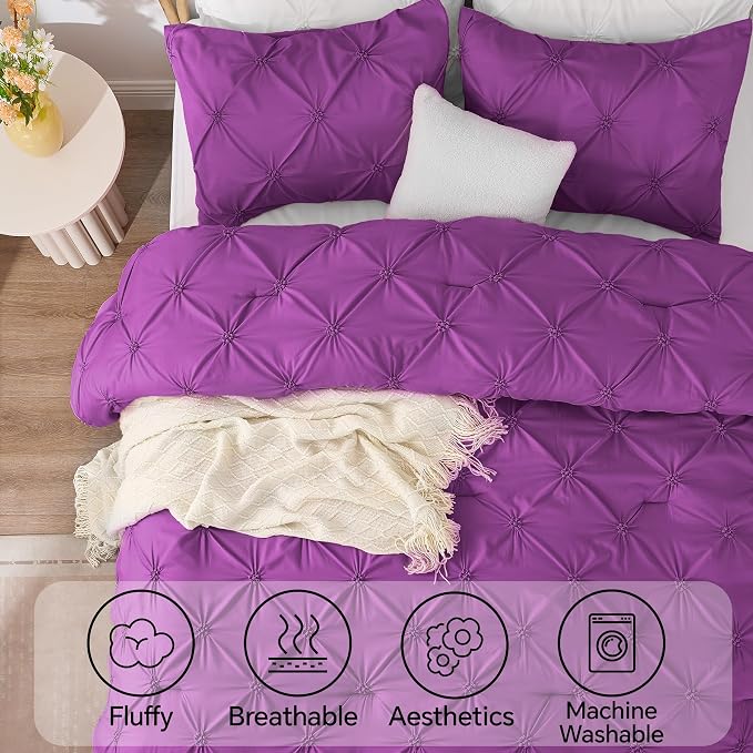 BEDELITE Purple Twin Comforter Set - Image 5