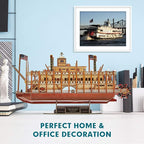 CubicFun 3D Puzzle Mississippi Steamboat Model Kit Gift - Image 5