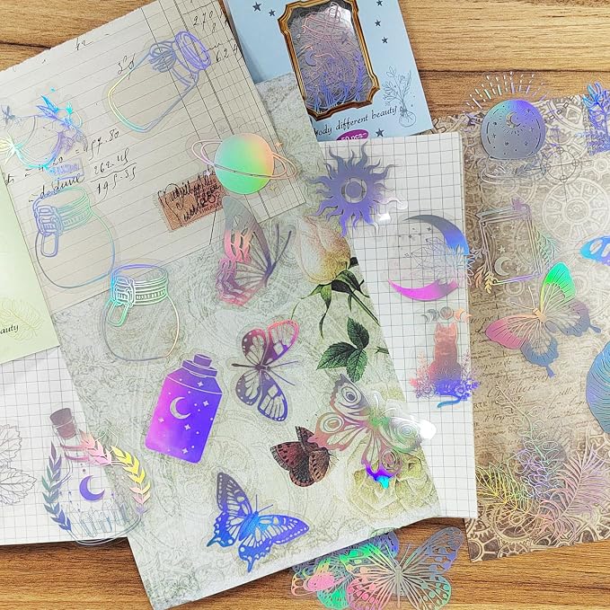 Yoksas Holographic Glitter Stickers - Image 6