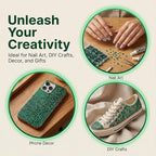 36000Pcs Emerald Green Rhinestones - Image 6