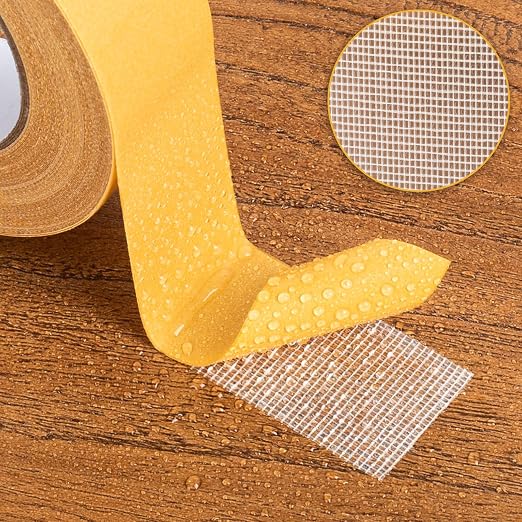 Double Sided Tape, 1.18 Inch x 66 Feet Fabric Tape, Mesh Double Stick Adhesive - Image 6