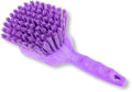 SPARTA 40541EC68 Plastic Scrub Brush, Utility Brush, Kitchen Brush With Hanging Hole For Cleaning, 8 Inches, Purple