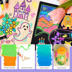 Artecho Acrylic Paint Markers 8 Fluorescent Colors, - Image 4