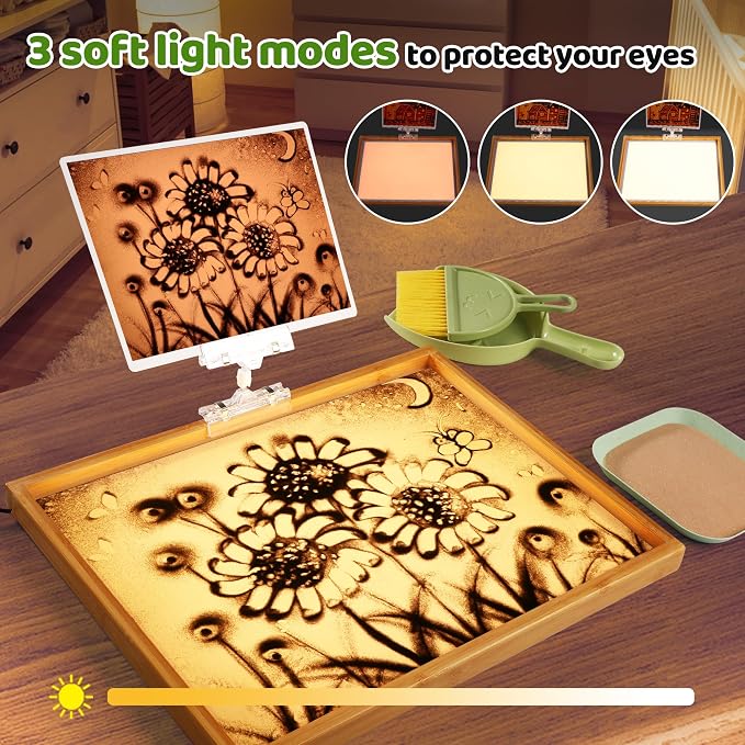 AtMini Sand Painting Light Box Light Table - Image 2