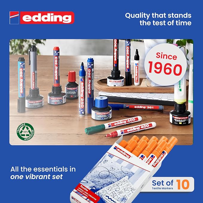 edding 4500 Textile Marker - Image 7