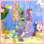 Easter Kids Craft Kit 36Sets Spring Foam Stickers Bookmark Ornament Decor | 36 - Image 5