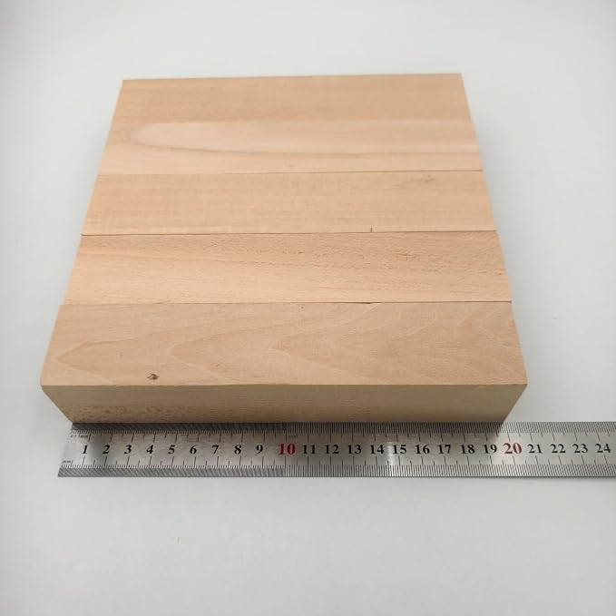 5PCS Basswood Carving Blocks, Whittling Wood Carving Kit, Unfinished Wooden - Image 6
