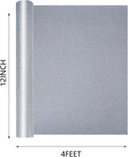 RENLITONG Silver Glitter Heat Transfer Vinyl - Image 2