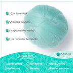 Kondoos Natural Wool roving, 2 OZ. Best Wool - Image 5
