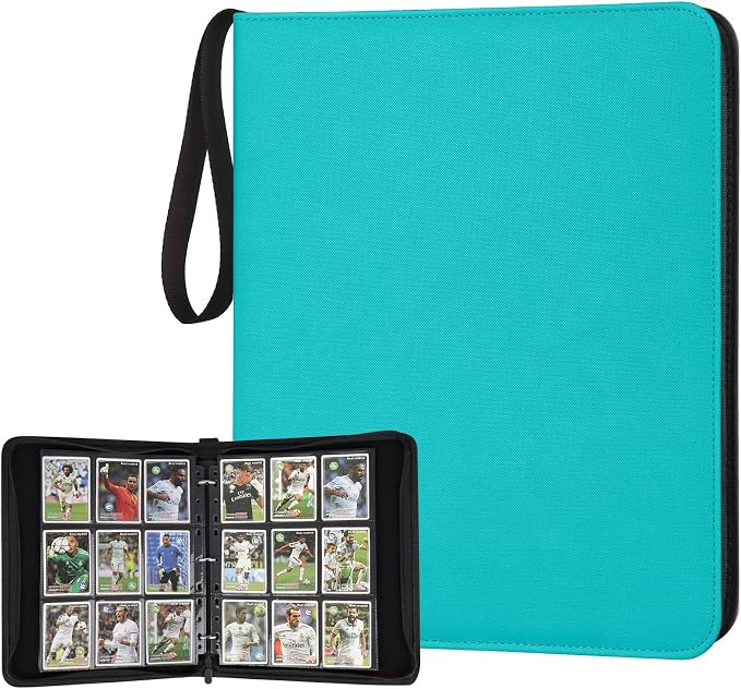 Trading Card Binder, Card Collection Binder Album Folder by Foalgo