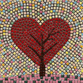 Get Creative with Our Adult Mosaic Hobby Kit, A 7-inch Square Shape Love by ALEA+Mosaic