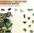 Fantasy Forest Adult Puzzles Suitcase Garden Nature Rain Forest Landscape Water - Image 3
