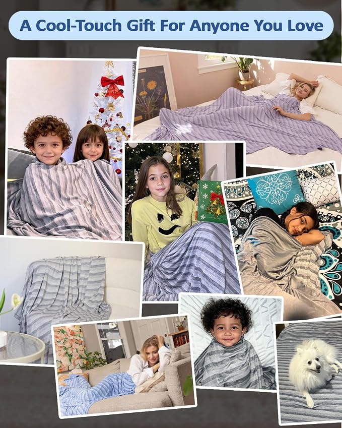 Ailemei Direct Cooling Blanket for Hot Sleepers, Double Sided Cold Effect - Image 8
