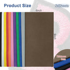 24Pcs 3mm 3D EVA Foams Embroidery: 5.92x9in Embroidery Foam - Image 3