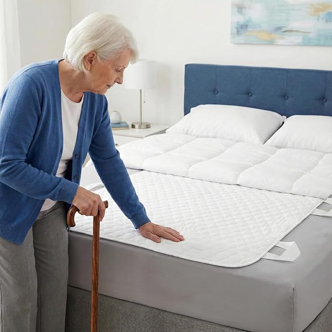 RMS Ultra Soft 4-Layer Washable and Reusable Incontinence Bed Pad - Image 3