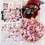 3900+ Pcs Rhinestones and Pearls Kit, 2-10mm Flatback Gems - Image 6