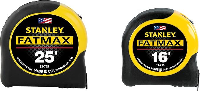Stanley 70-455A 25' & 16' Value Pack Tape Measurers by Tanner