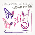 kullaloo DIY Hobby Horse Halter Kit Make Stick Horse Head Collars, Rope Halters - Image 6