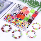 2480pcs Sports Ball Polymer Clay Beads Charms - Image 4