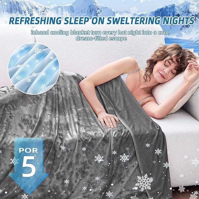 inhand Cooling Blanket Queen Size, Cooling Blankets - Image 3